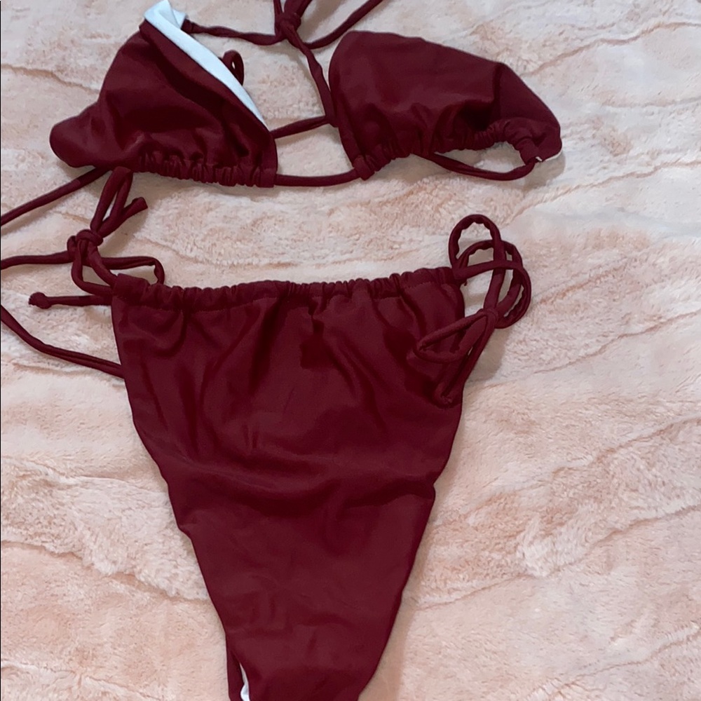 Red Bikini Set